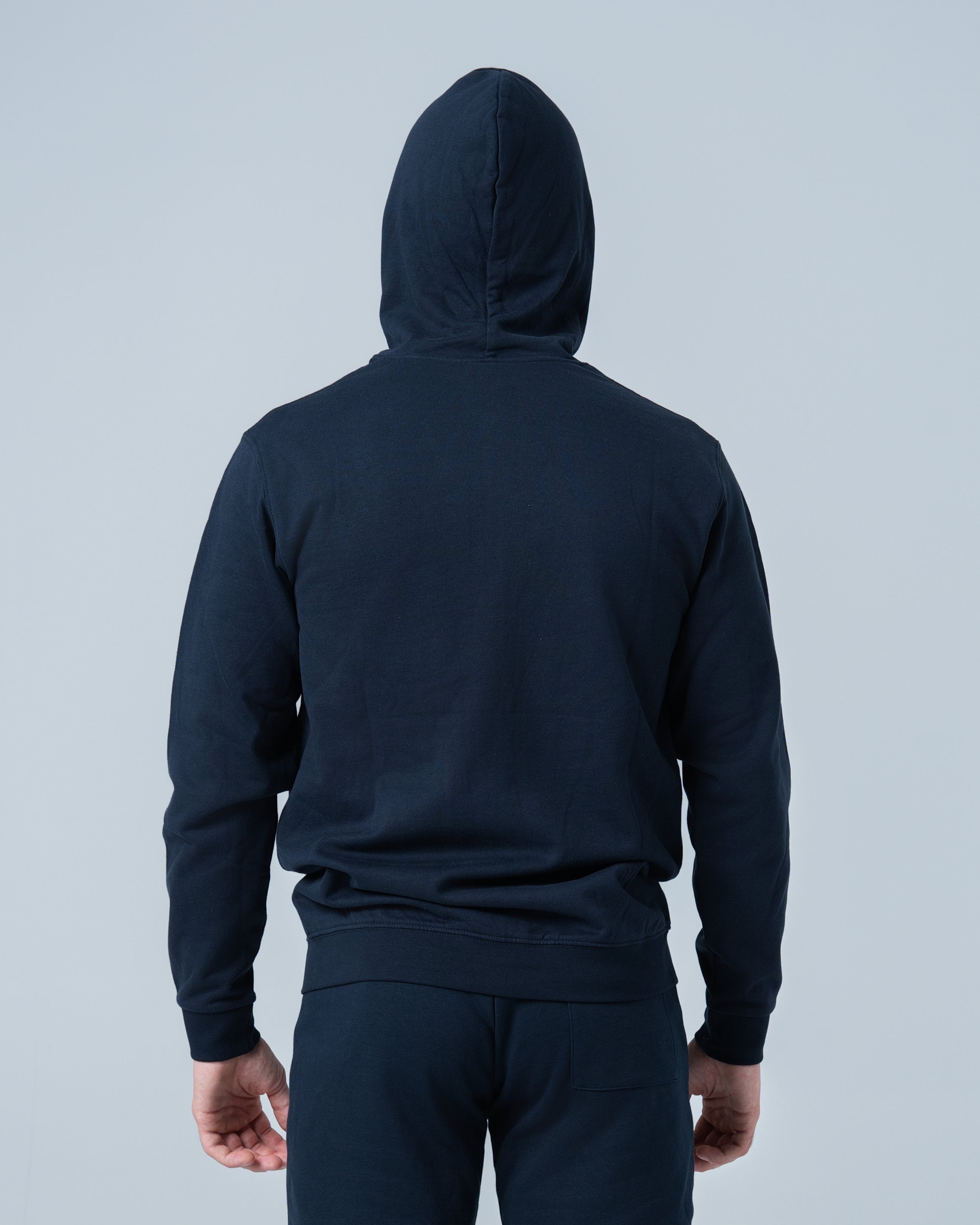 Muški duks rajsferšlus teget