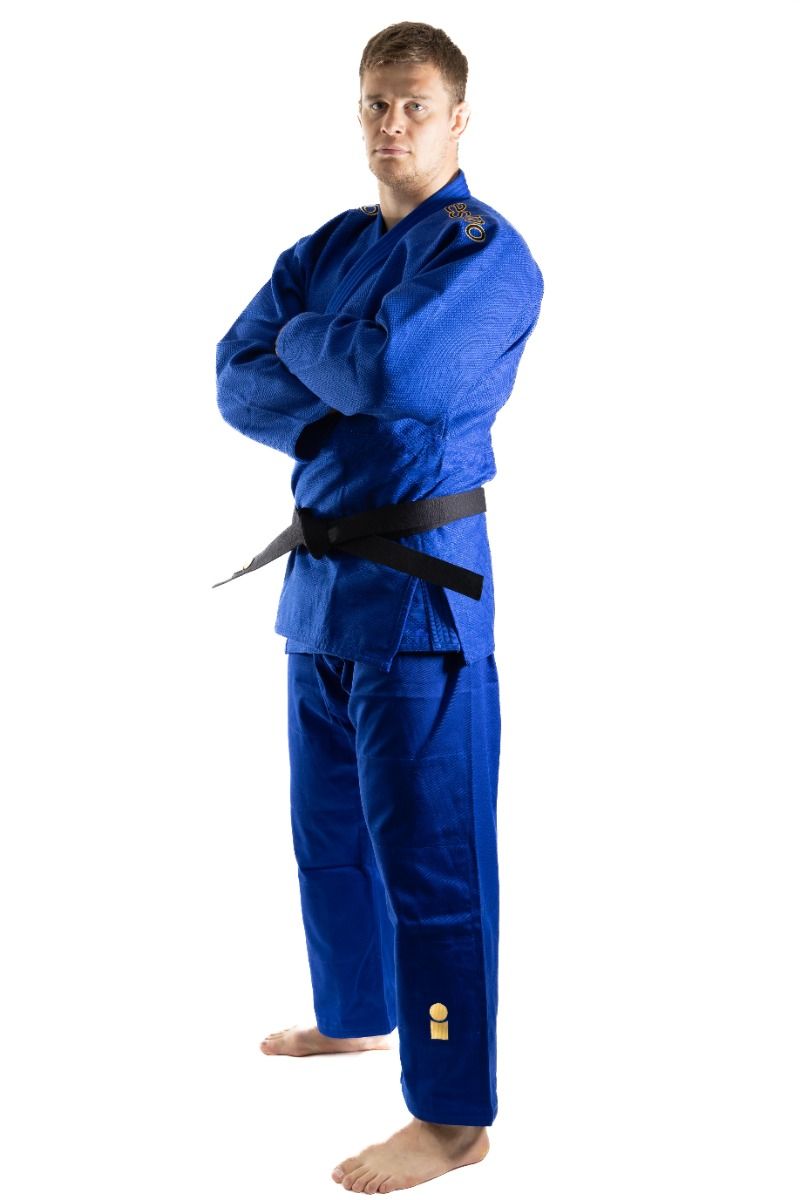 IJF gold plavi kimono - 165