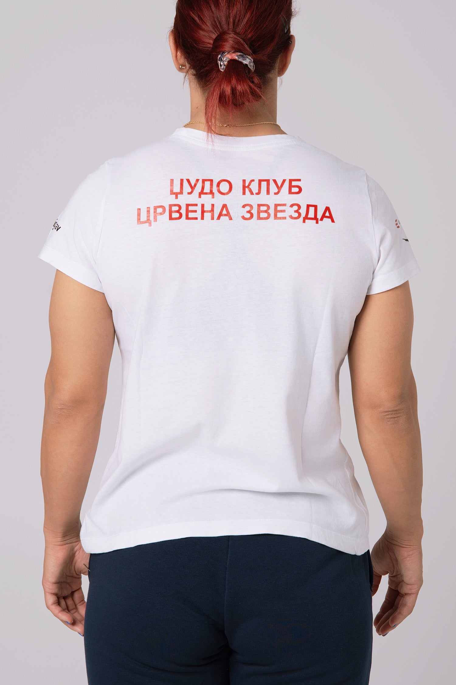 Bela ženska Nike majica