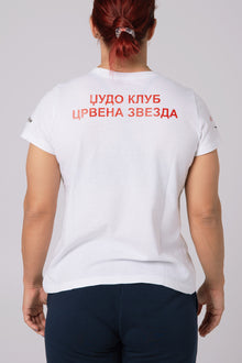 Bela ženska Nike majica