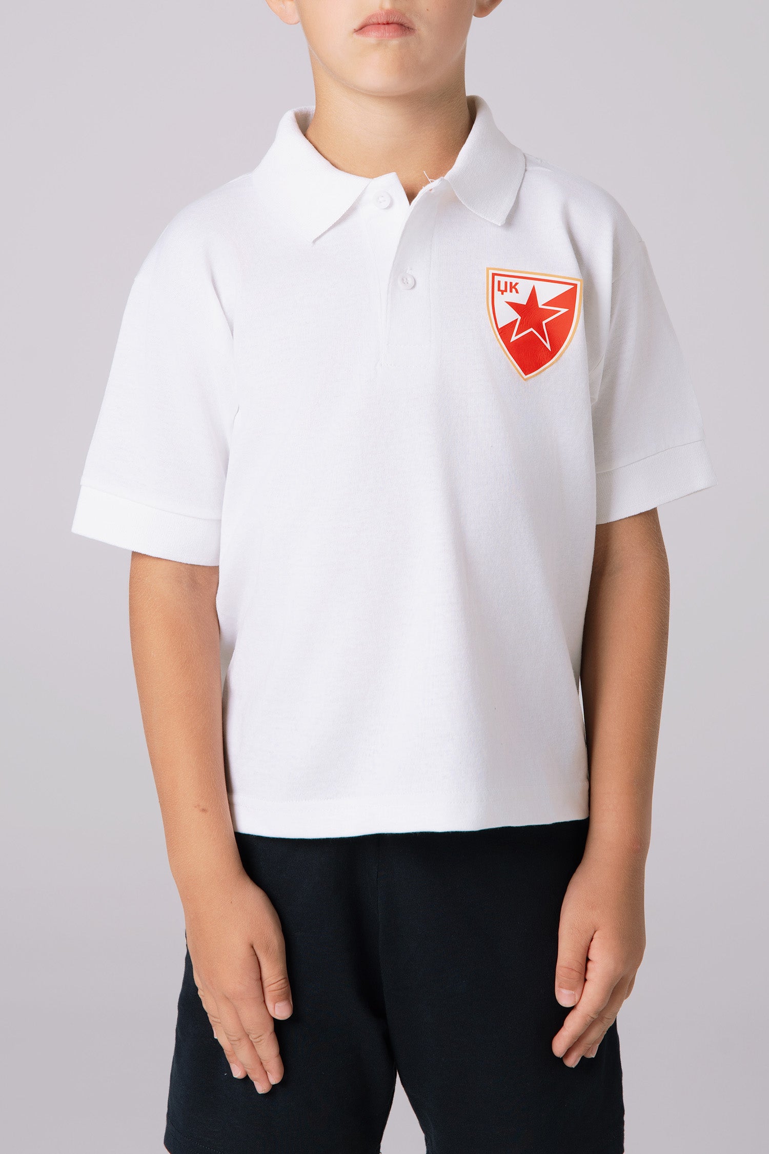 Bela polo dečija majica