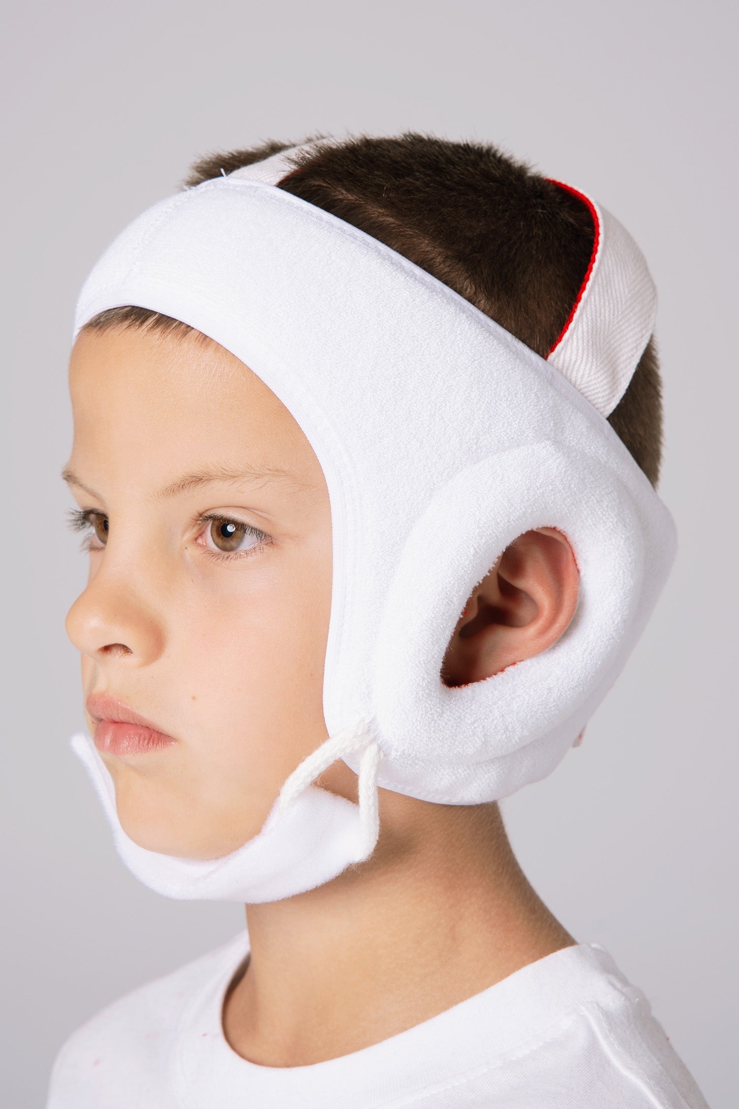 Štitnik za glavu KuSakura crveno beli