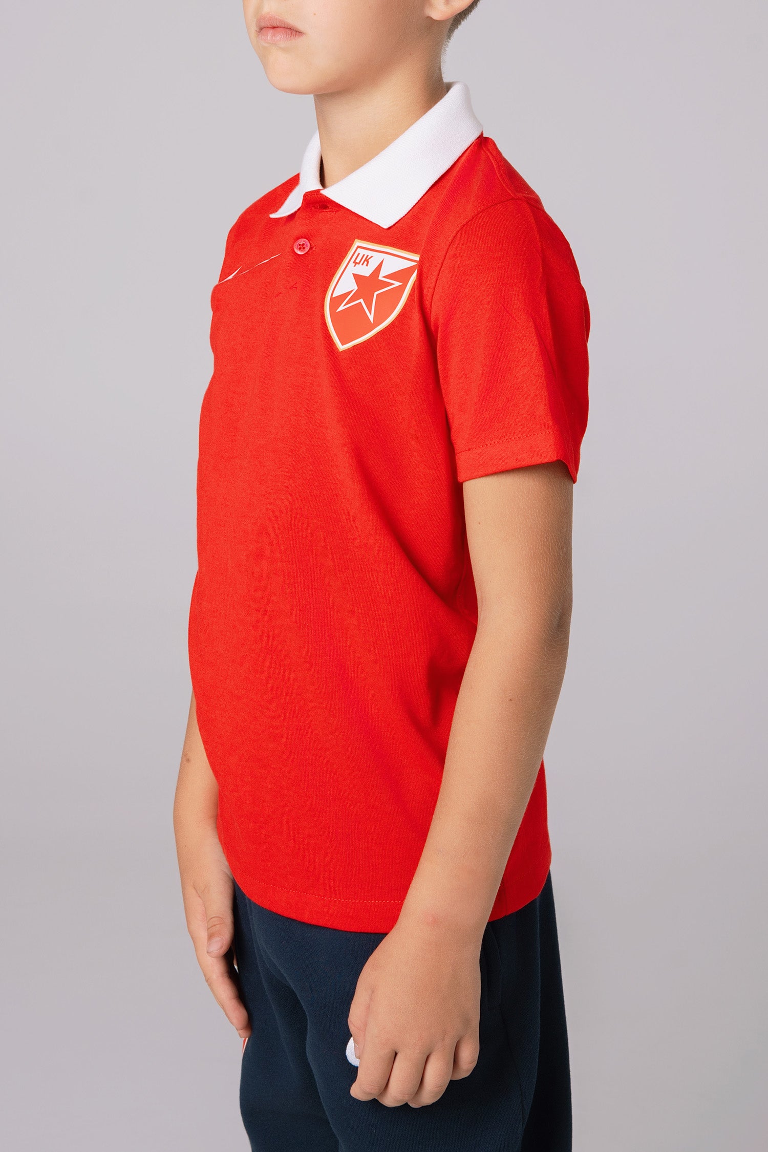 Crveno polo majica dečija