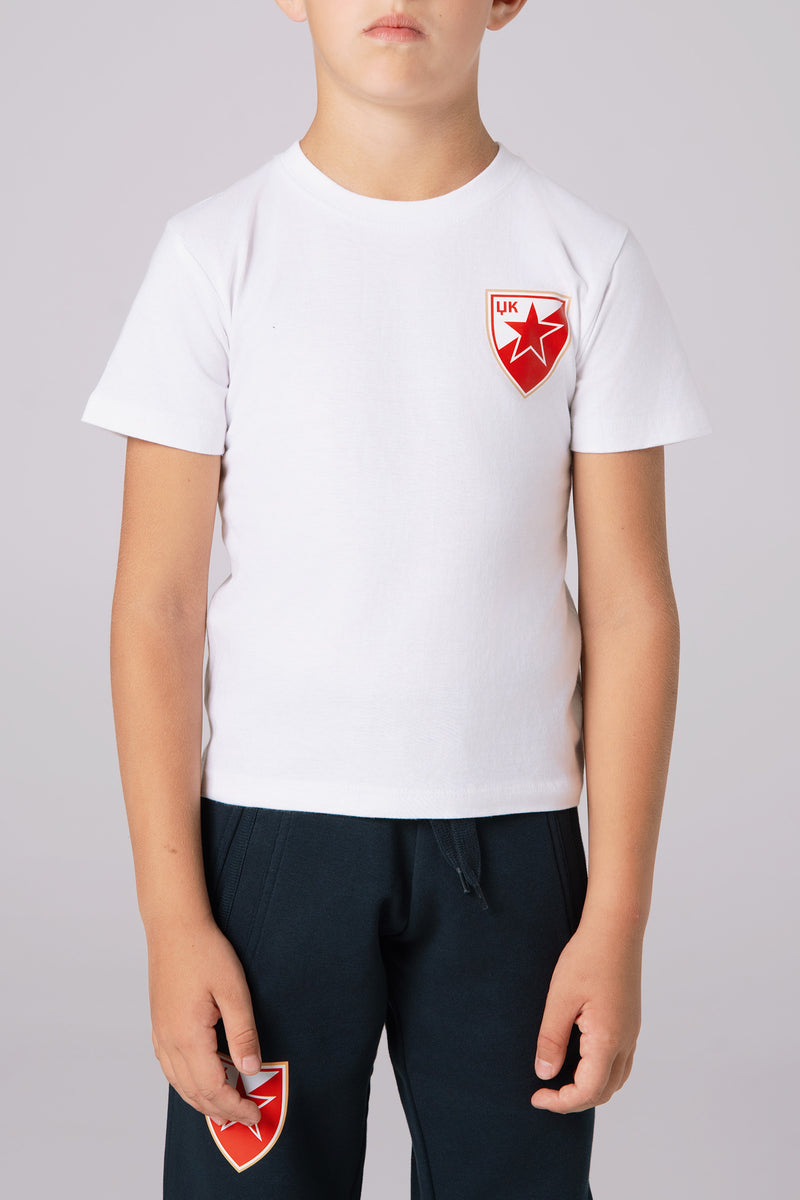 Bela pamučna letnja majica