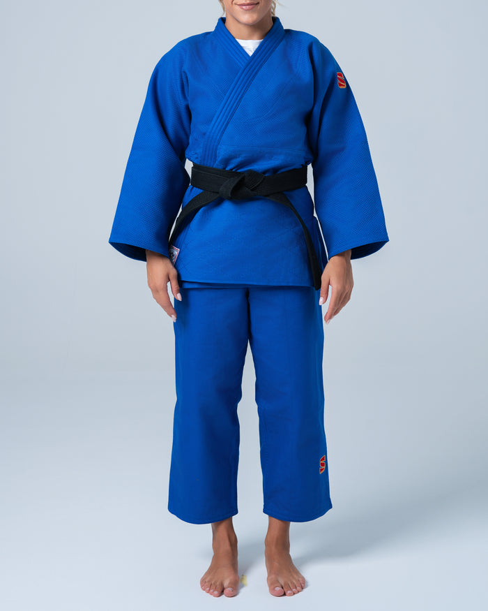 Kusakura Judogi IJF plavi - Unisex