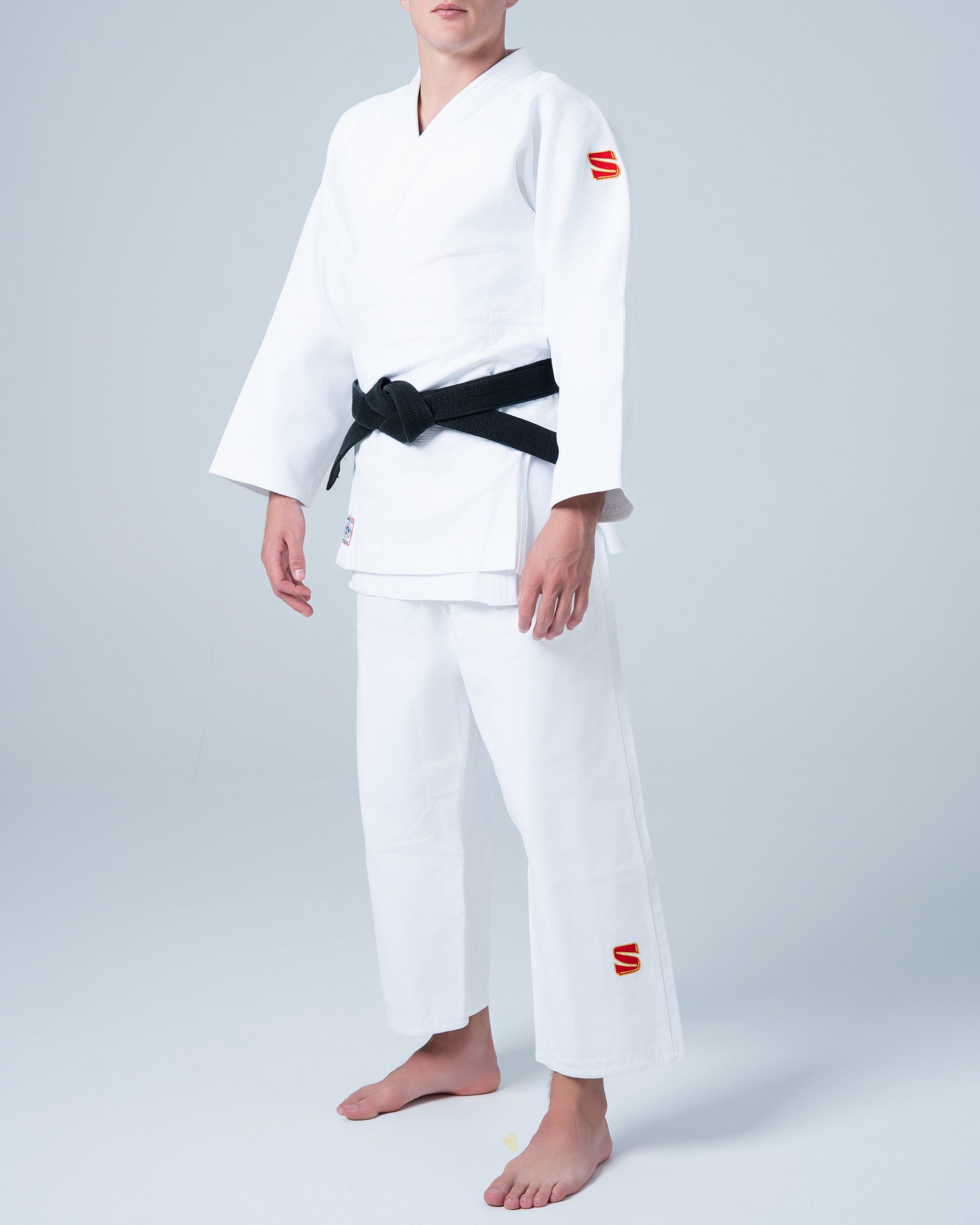 Kusakura Judogi IJF beli - Unisex