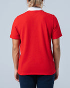 Nike polo crveno bela majica