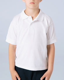 Dečija polo majica bela