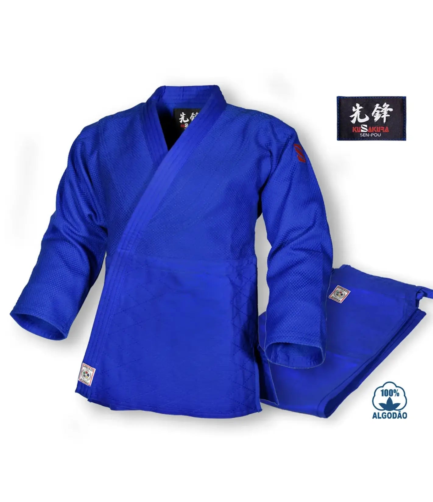 Kusakura Sen-Pou – Plavi licencirani kimono 166